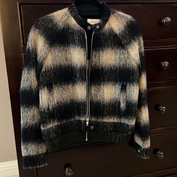 A.L.C. Mohair Bomber style jacket - Picture 2 of 8
